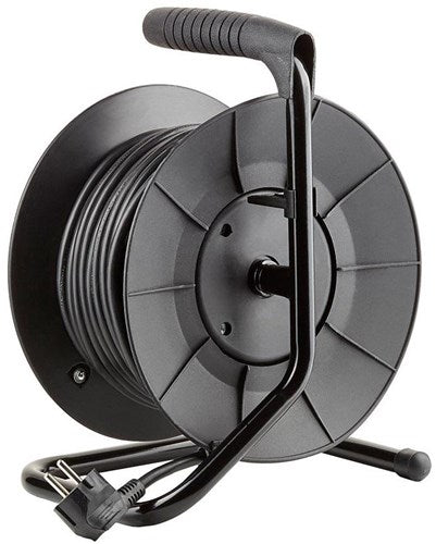 Chargez l'image dans la visionneuse de la galerie, Enzo technik kabelhaspel h05 3x1,5qmm 25m zwart - 1167272