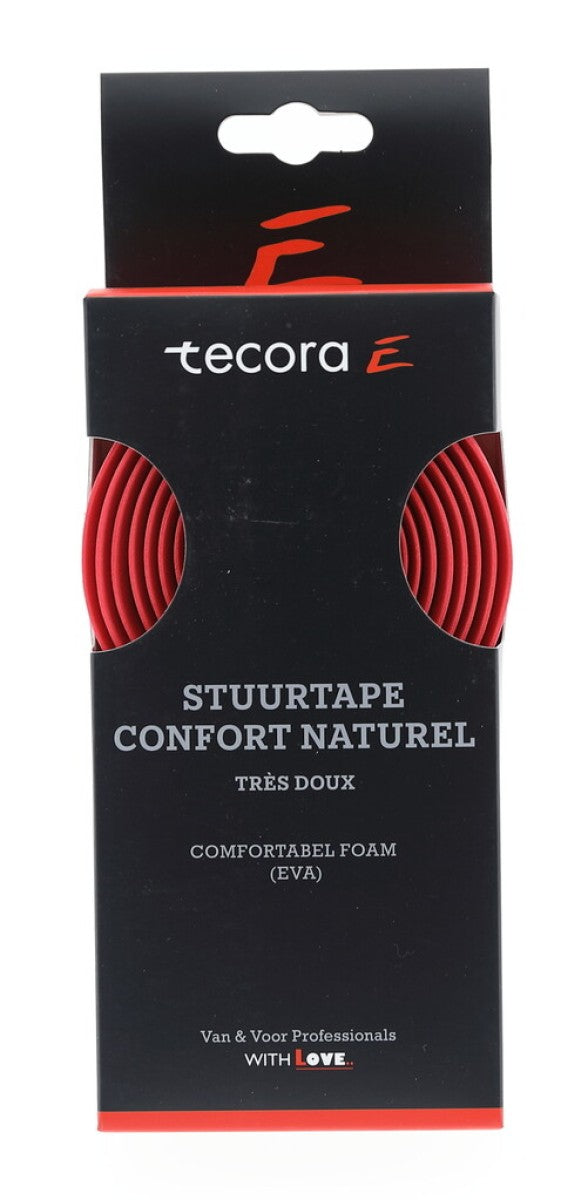 Load image into Gallery viewer, Tecora e stuurlint confort naturel, ø2,5x30mm, 1.8m, rood