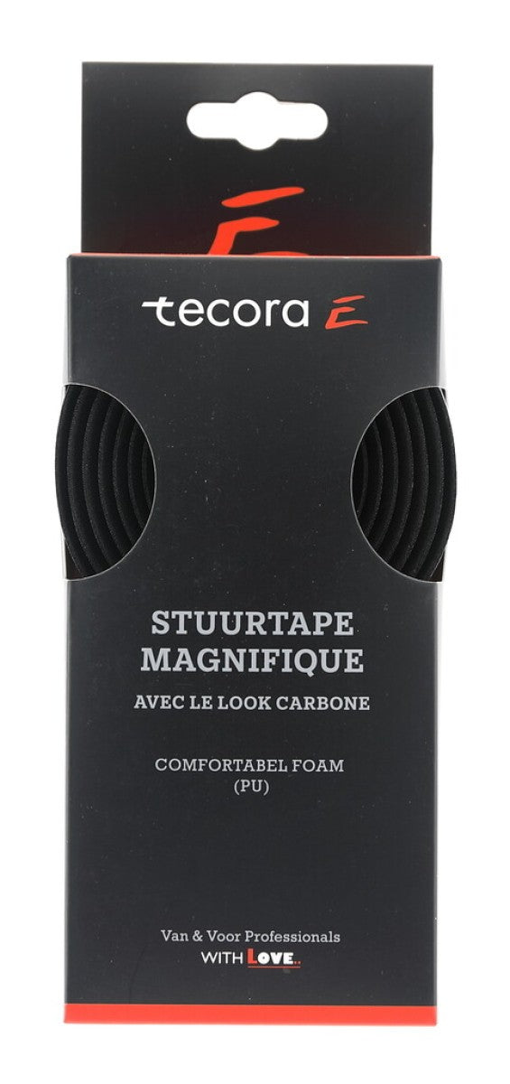 Load image into Gallery viewer, Tecora e stuurlint magnifique carbon look, ø2.5x30mm, 2m, zw