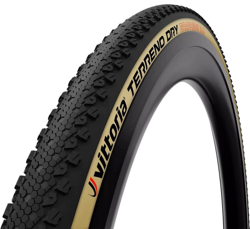 Load image into Gallery viewer, Vittoria terreno dry gravel lite tlr 1c graphene folding tyre