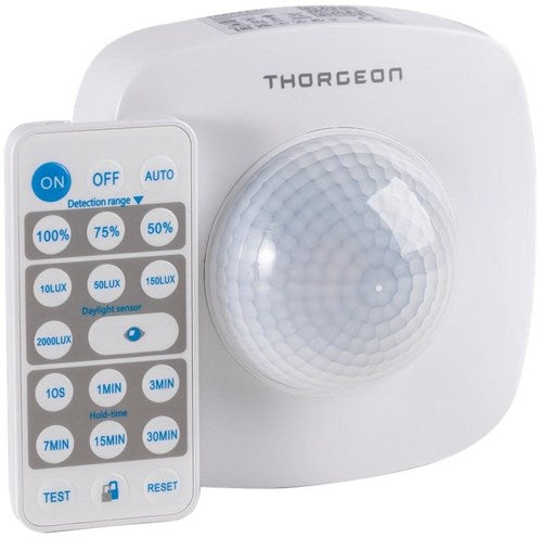 Load image into Gallery viewer, Enzo thorgeon aanwezigheidsmelder opbouw plafond 360 graden ip65 wit +ab - 3900551