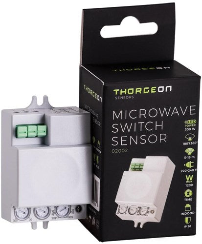 Load image into Gallery viewer, Enzo thorgeon radar bewegingssensor inbouw mini wit - 3900546