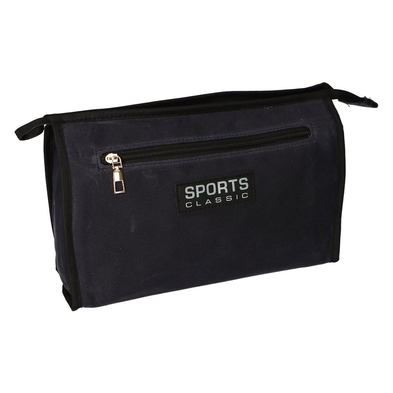 Load image into Gallery viewer, Traveller toilettas sports classic military blauw paars 30cm x 24cm