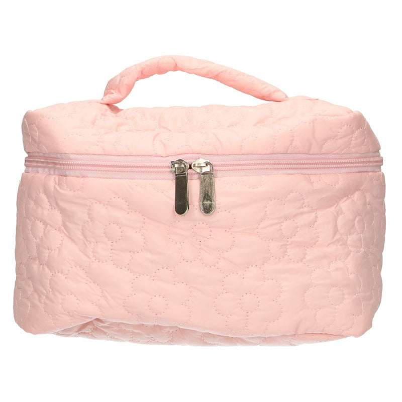 Afbeelding laden in galerijviewer, Traveller beautycase bloemen roze 24cm x 17cm
