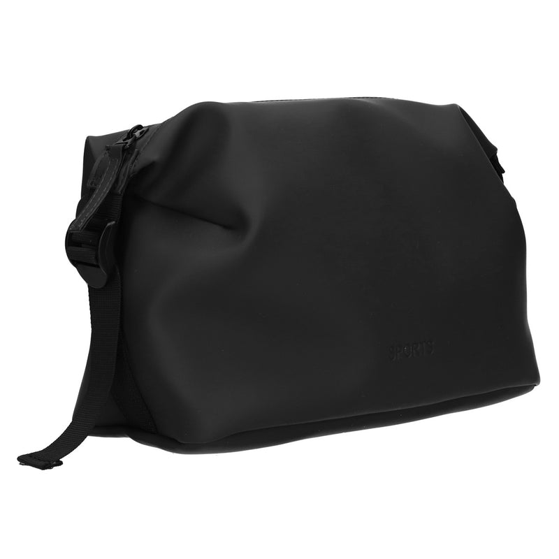 Afbeelding laden in galerijviewer, Traveller toilettas waterdicht gesp zwart 34cm x 21cm