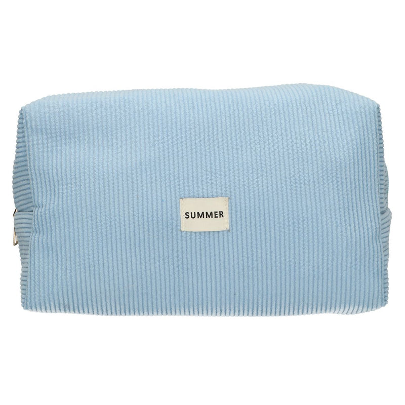 Chargez l'image dans la visionneuse de la galerie, Traveller toilettas rib waterdicht blauw 24,5cm x 18,5cm