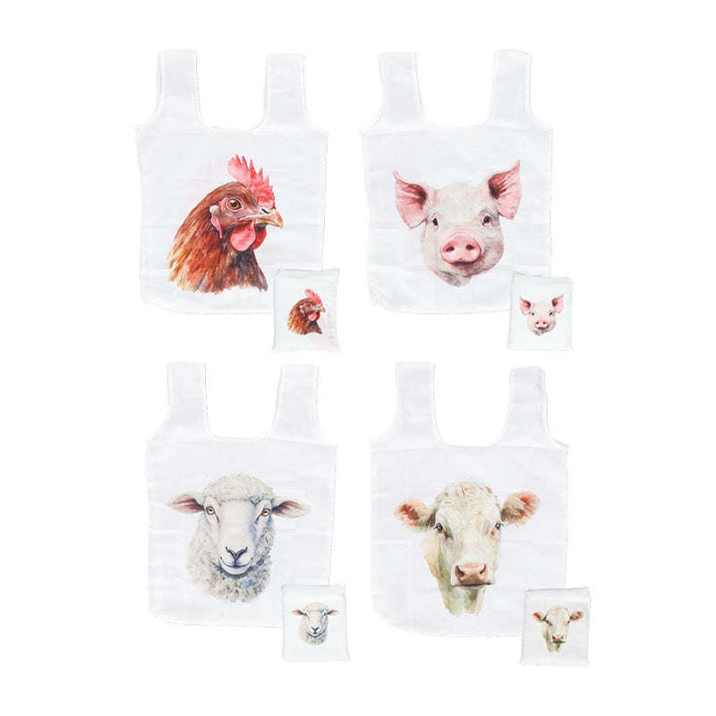 Load image into Gallery viewer, Esschert design opvouwbare tas boerderij