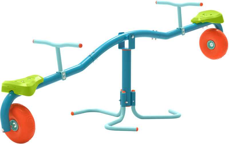 Load image into Gallery viewer, Tp toys Spiro Cyclone 360° Draaibare Wipwap voor Buiten Blauw Oranje