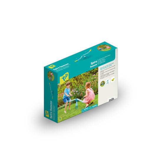 Load image into Gallery viewer, Tp toys spiro 360° draaibare wipwap voor buiten blauw groen