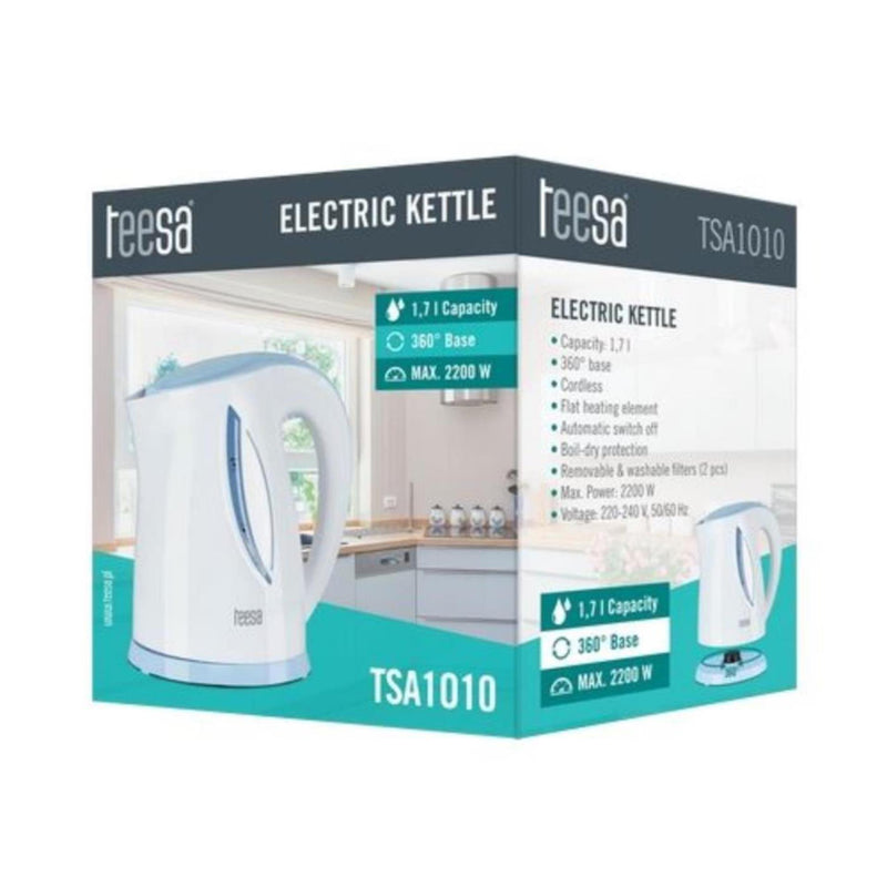 Chargez l'image dans la visionneuse de la galerie, Teesa draadloze waterkoker 1,7l wit