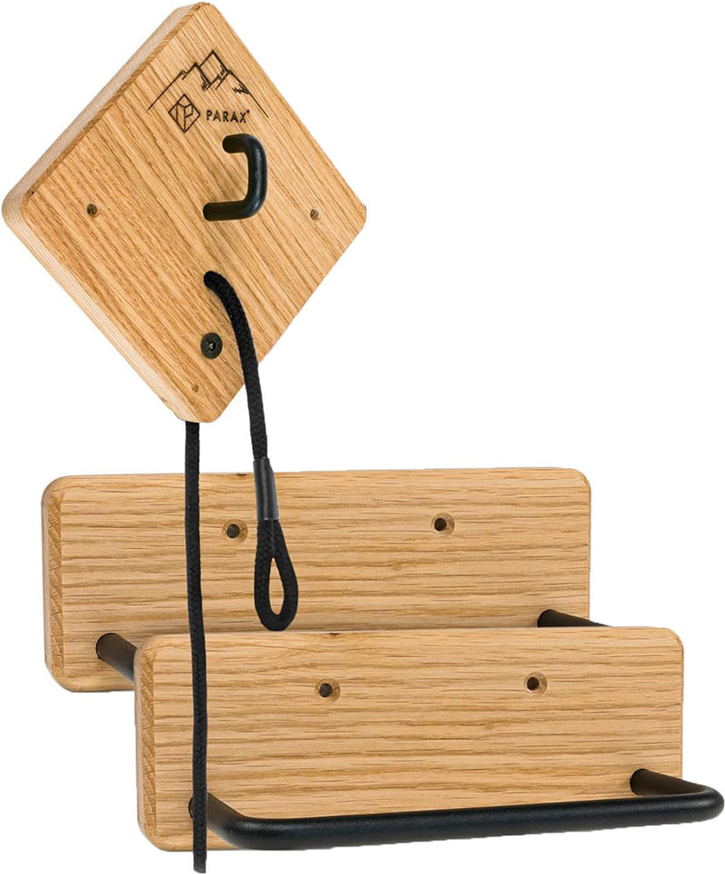 Load image into Gallery viewer, Parax u-rack bike wall mount - oak