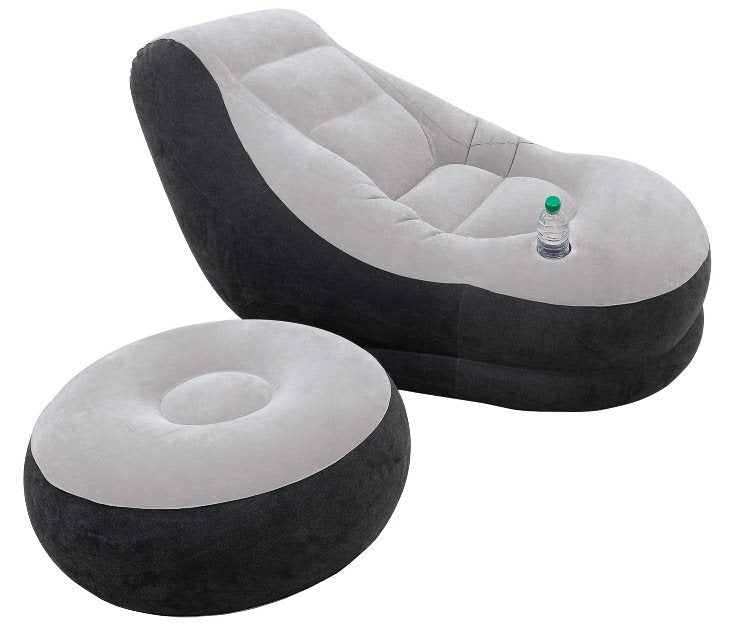 Load image into Gallery viewer, Intex Ultra Lounge stoel met poef