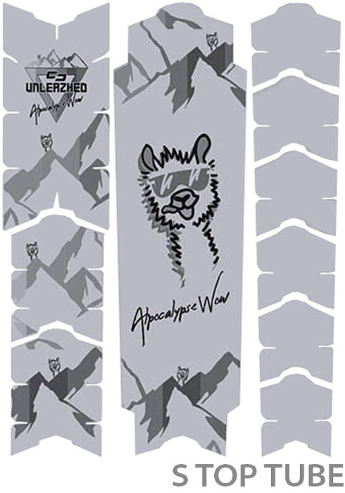 Cargue la imagen en el visor de la galería, Unleazhed unscratch frame protector film - alpocalypse alpine rose samerberg black matt