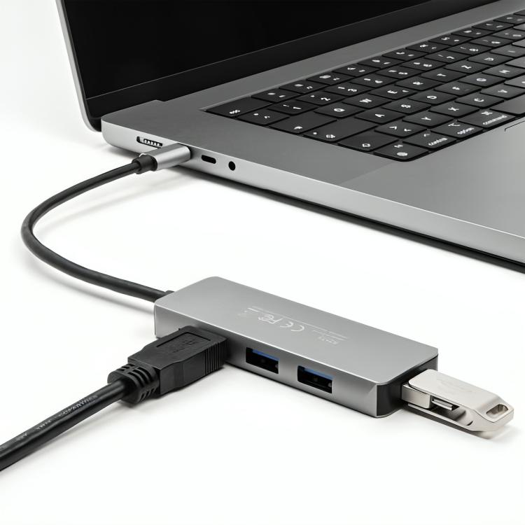 Load image into Gallery viewer, Abi usb c naar a hub - 4 poorten