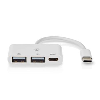 Load image into Gallery viewer, Nedis usb c naar c + a hub - 3 poorten