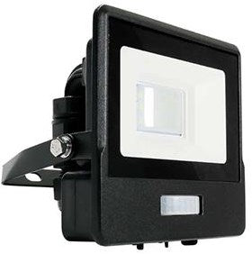 Load image into Gallery viewer, V-tac led bouwlamp | 10w | 3000k | ip65 | met sensor | body zwart - 9335200