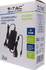 Load image into Gallery viewer, V-tac led driver 60w voor led strips 12v 4379330