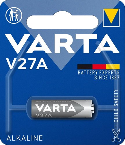Load image into Gallery viewer, Varta batterij v27ga lr27 12v o.a. alarm