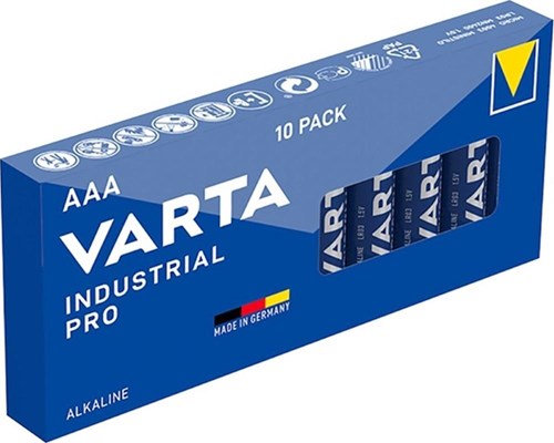 Afbeelding laden in galerijviewer, Varta industrial aaa r03 tray 10 stuks - 3015365