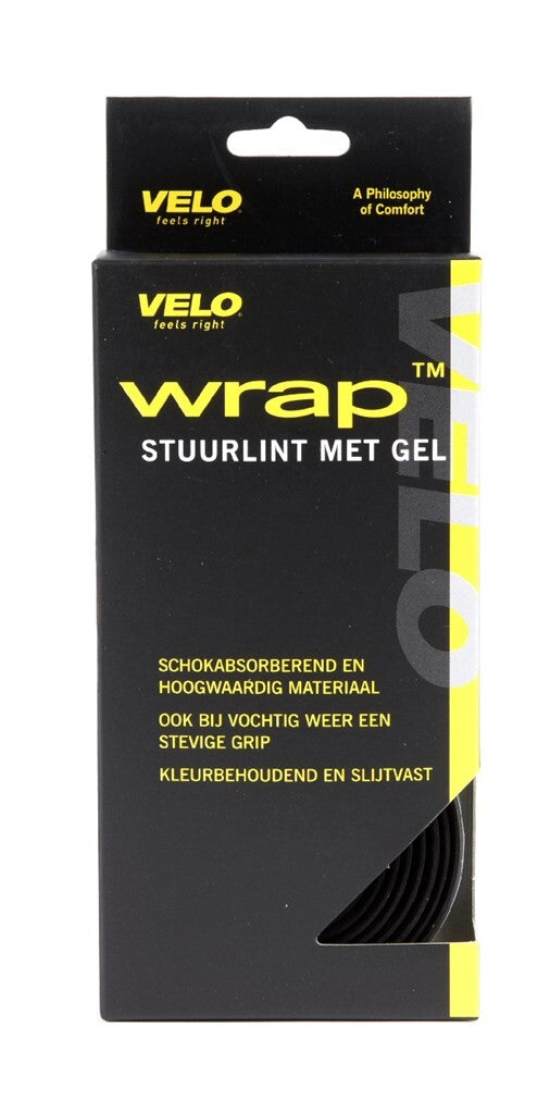 Afbeelding laden in galerijviewer, Velo handvat stuurtape gel, zwart met kurkprint