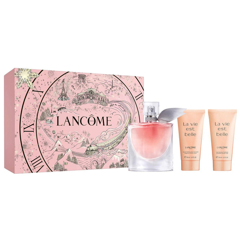 Load image into Gallery viewer, Lancome lancôme la vie est belle geschenkset eau de parfum 30ml + bodylotion 50ml + douche 50ml dames