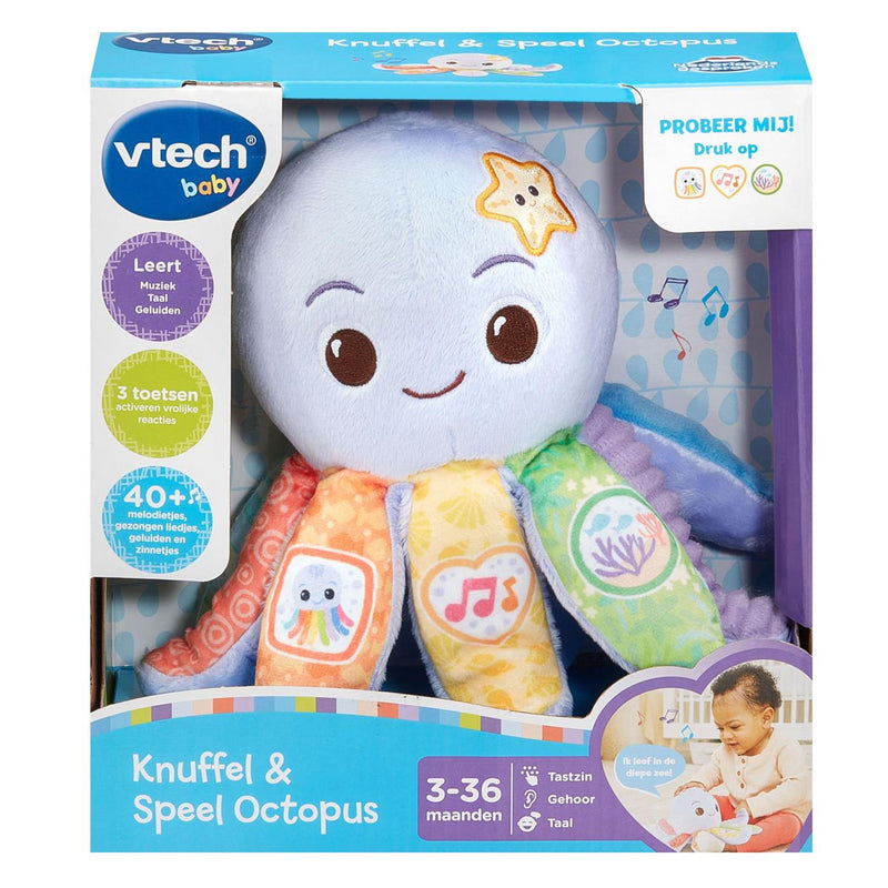 Afbeelding laden in galerijviewer, Vtech knuffel speel octopus