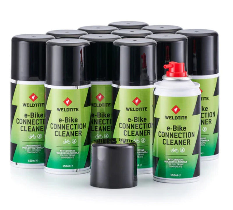 Load image into Gallery viewer, Weldtite e-bike connection cleaner spray 150ml
