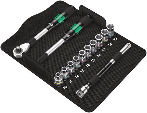 Load image into Gallery viewer, Wera 8006 sc 1 zyklop hybrid-ratelset, 1 2 -aandrijving, metrisch , 13 -delig - 1 stuk(s) - 05004090001