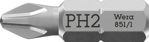 Chargez l'image dans la visionneuse de la galerie, Wera 851 1 z bits phillips, ph 2 x 25 mm - 1 stuk(s) - 05072072001