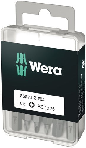 Load image into Gallery viewer, Wera 855 1 z bits pozidriv, pz 1 x 25 mm (10 bits pro box) - 1 stuk(s) - 05072403001