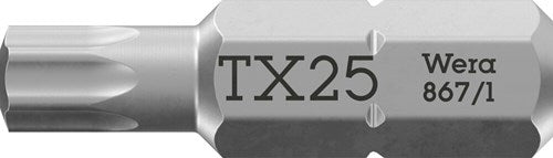 Afbeelding laden in galerijviewer, Wera 867 1 torx® bits, tx 25 x 25 mm - 1 stuk(s) - 05066488001