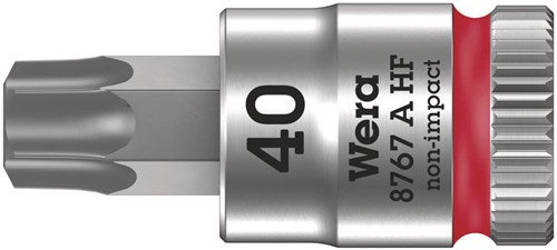 Load image into Gallery viewer, Wera 8767 a hf torx® zyklop bit dop-combinatie met 1 4 aandrijving met vasthoudfunctie , tx 40 x 28 mm - 1 stuk(s) - 05003371001