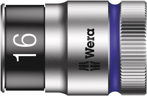 Load image into Gallery viewer, Wera 8790 hmc hf zyklop hand- en machinedop met 1 2 aandrijving met vasthoudfunctie , 16.0 mm - 1 stuk(s) - 05003736001