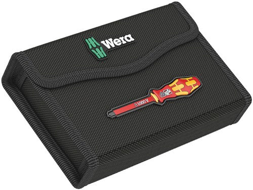 Load image into Gallery viewer, Wera 9413 stoffen etui kraftform kompakt vde 17 extra slim 1, leeg, 240 x 148 x 47 mm - 05136462001
