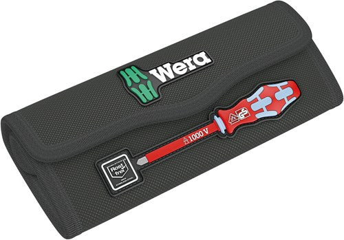 Afbeelding laden in galerijviewer, Wera 9476 vouwetui voor max. 8-delige kraftform kompakt vde stainless sets, leeg, 180 x 80 mm - 05136539001