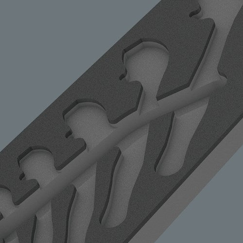 Load image into Gallery viewer, Wera 9832 schuimrubberen inzetstuk voor 6004 joker set 1, zonder gereedschap, 172 x 30 x 392 mm - 05137332001