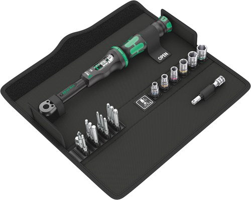 Laden Sie das Bild in Galerie -Viewer, Wera click-torque a6 set 1 - momentsleutel 6,3 mm (1 4 ) met omschakelbare ratel a 6 - 05130110001