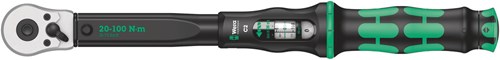 Chargez l'image dans la visionneuse de la galerie, Wera click-torque c 2 draaimomentsleutel met omschakelratel, 1 2 duim, 20 - 100 nm - 1 stuk(s) - 05075621001