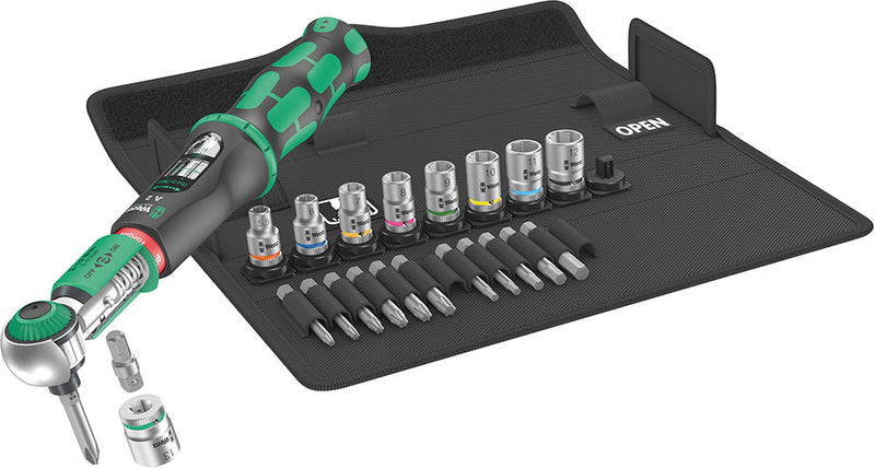 Load image into Gallery viewer, Wera safe-torque a2 set 1 - torque wrench 1 4 (2-12nm)