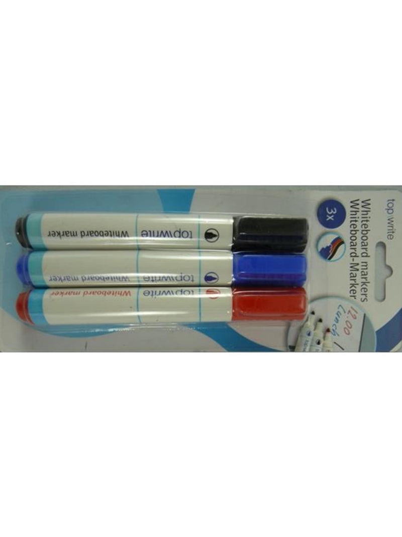 Laden Sie das Bild in Galerie -Viewer, Topwrite whiteboardstift rood, blauw, zwart - 3st.
