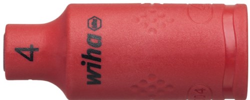 Load image into Gallery viewer, Wiha 246223 dopsleutelinzet geïsoleerd 1 4 buitenzeskant 4.0 mm x 42 mm - 43088