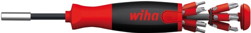 Load image into Gallery viewer, Wiha 38606 | schroevendraaier met bitmagazijn | liftup 25 | magnetisch | 12 bits - 38606