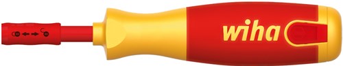 Load image into Gallery viewer, Wiha schroevendraaier met (ph, sl, pz s) bitmagazijn liftup electric (rood geel, 7‐delig)