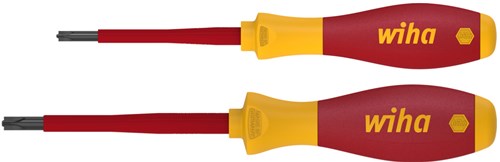 Afbeelding laden in galerijviewer, Wiha sb327s2 schroevendraaierset softfinish electric plusmin phillips 2-delig - 32281