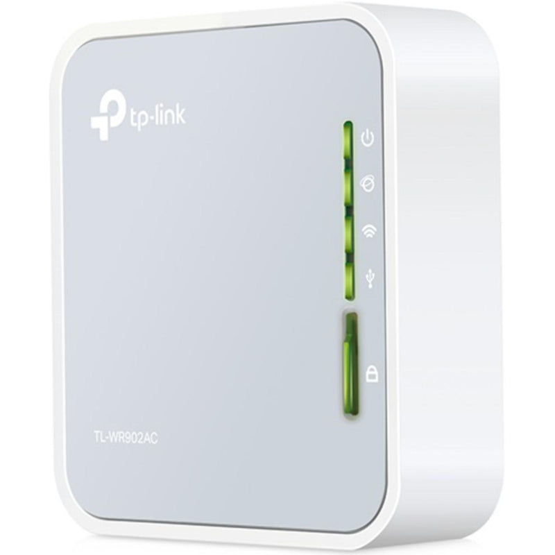 Load image into Gallery viewer, Tp-link tl-wr902ac, ac750 wireless travel router (wit grijs)