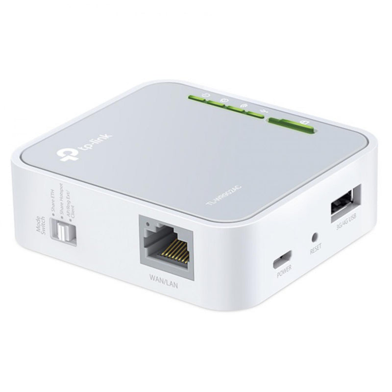 Load image into Gallery viewer, Tp-link tl-wr902ac, ac750 wireless travel router (wit grijs)