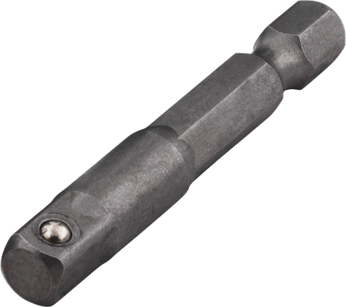 Afbeelding laden in galerijviewer, Wolfcraft adapter | voor dopsleutel | 6mm (1 4) | l 50mm | 1 stuk - 1579000