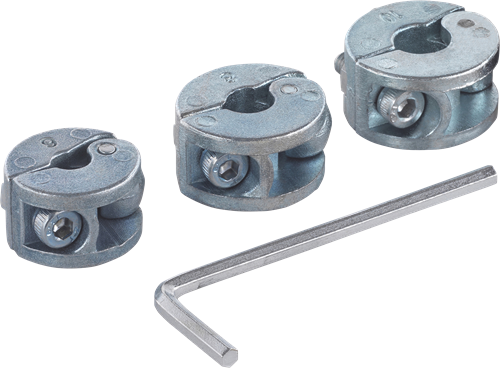 Load image into Gallery viewer, Wolfcraft dieptestops | voor boren | ø6, 8, 10mm | 3 stuks - 2755000