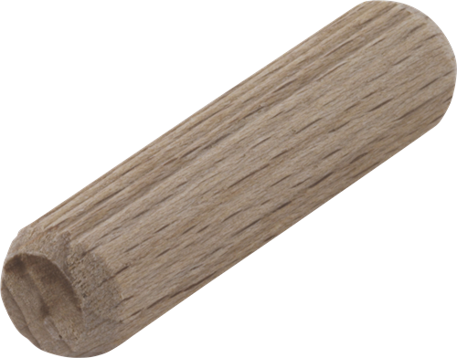 Afbeelding laden in galerijviewer, Wolfcraft gegroefde houten deuvels | buche | ø10 x 40mm | 120 stuks - 2909000
