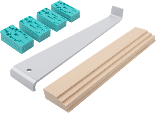 Load image into Gallery viewer, Wolfcraft legset | voor laminaat | 22-delig | 1 set - 6931000